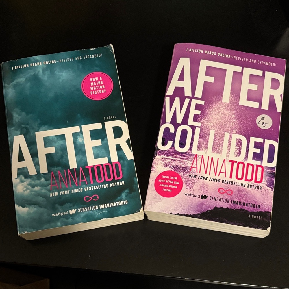 Anna Todd 'After' and 'After We Collided' Book Set